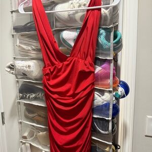 ThatsSoFetch Elegant Red Dress